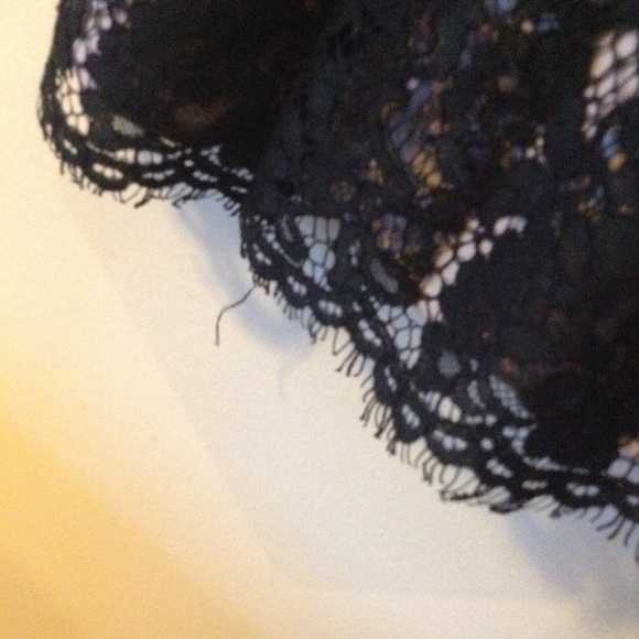 LOFT V-neck Lace LBD. - Picture 5 of 8